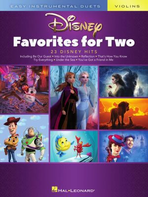 Disney Favorites for Two Violins