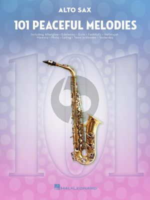 101 Peaceful Melodies for Alto Saxophone
