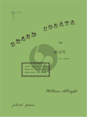 Albright Grand Sonata in Rag for piano