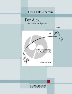 Kats-Chernin For Alex Violin and Piano (transcr. by Robyn Sarajinsky)