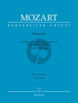 Mozart Requiem KV 626 Soli-Choir and Orchestra (edited and completed by Michael Ostrzyga) (New Completion)
