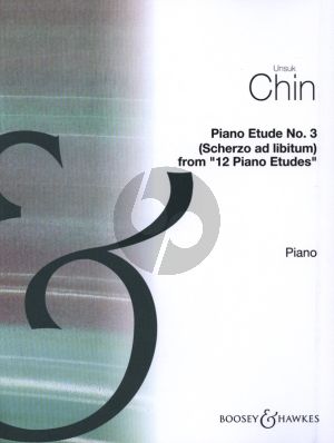 Chin Piano Etude Nr. 3 'Scherzo ad libitum' from 12 Piano Etudes