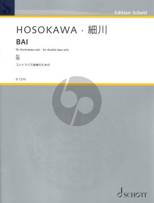 Hosokawa Bai for Double Bass solo