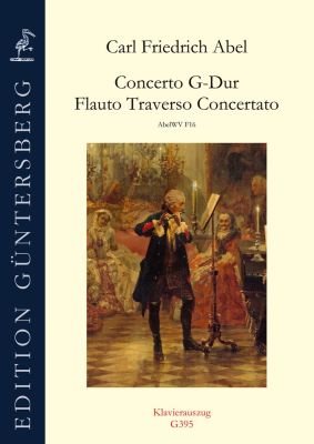 Abel Concerto G-Dur für Flauto Traverso und Bc (Klavierauszug)