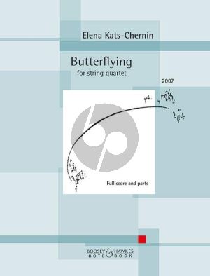 Kats-Chernin Butterflying for String Quartet (Score/Parts)
