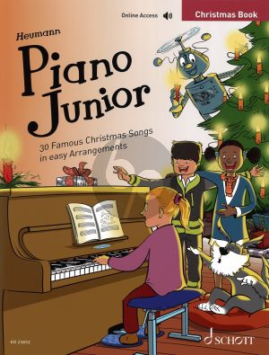 Heumann Piano Junior Christmas Book (Book with Audio online) (30 Famous Christmas Songs in easy Arrangements)