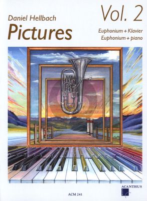 Hellbach Pictures Vol.2 Euphonium und Klavier Buch mit Cd