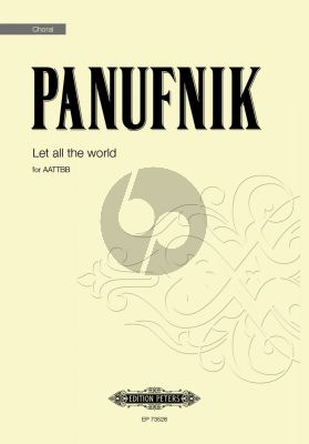 Panufnik Let all the world AATTBB