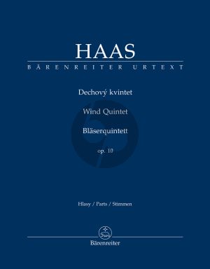 Haas Quintet Op. 10 Wind Quintet Parts (edited by Robert Simon)