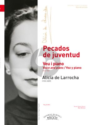 Larrocha Pecados de juventud Vol. 4 Voice and Piano