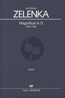 Zelenka Magnificat D-Major ZWV 108 SA soli-SATB-Orchestra Vocal Score (Wolfgang Horn)
