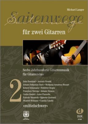 Langer Saitenwege Für Zwei Gitarren Vol.2 (Book with Online Audio)