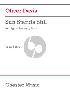 Davis Sun Stands Still for High Voice and Piano