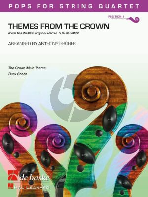 Themes from The Crown for String Quartet (Score/Parts) (transcr. Anthony Gröger)