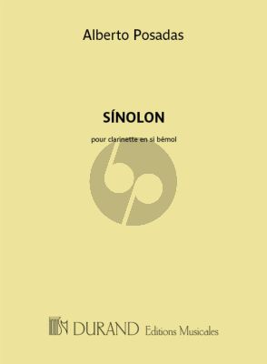 Posadas Sinolon for Clarinet solo (Bb)