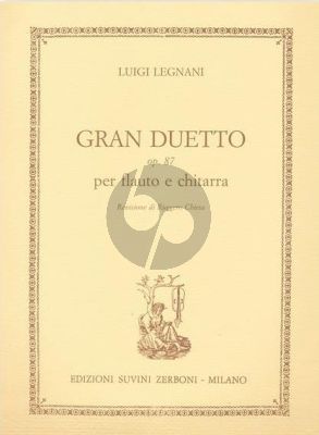 Legnani Gran Duetto Op. 87 Flute and Guitar (Ruggero Chiesa)