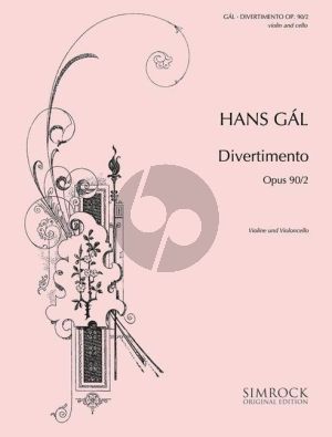 Gal Divertimento Op.90 No.2 A-dur fur Violine und Violoncello