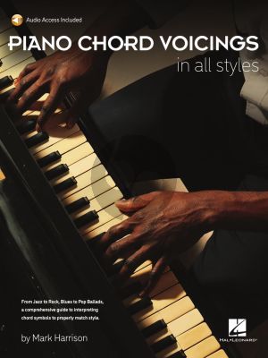 Harrison Piano Chord Voicings in All Styles (Book with Audio online)