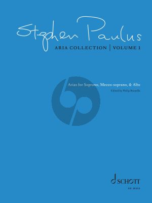 Paulus Aria Collection Volume 1 Voice and Piano (Arias for Soprano - Mezzo-soprano - and Alto) (Edited by Philip Brunelle and Lauren Ishida)