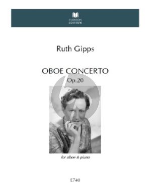 Gipps Concerto Op.20 Oboe and Orchestra Edition for Oboe and Piano