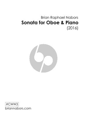 Nabors Sonata (2016 - Revised 2020) for Oboe and Piano