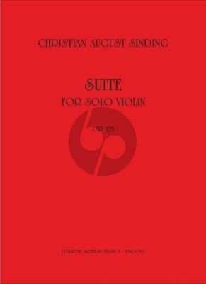 Sinding Suite Op. 123 Violin solo