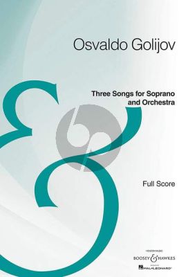 Golijov Three Songs for Soprano and Orchestra (Full score)