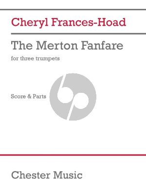 Frances-Hoad The Merton Fanfare for 3 Trumpets (Score/Parts)