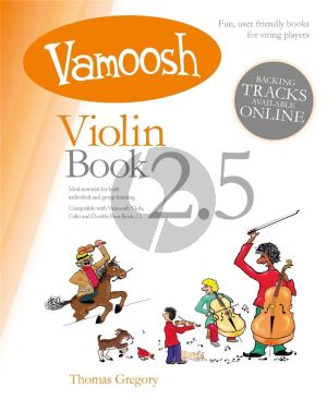 Gregory Vamoosh Violin Book 2.5 (Book with Audio online)