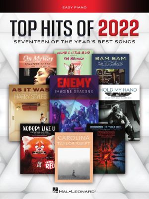 Top Hits of 2022 for Easy Piano