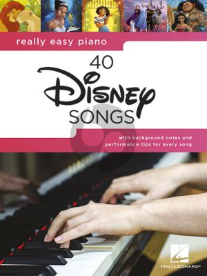 Really Easy Piano 40 Disney Songs