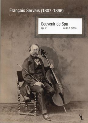 Servais Souvenir de Spa Op.2 Fantaisie Cello - Piano (Servais Urtext Series by Yuriy Leonovich)