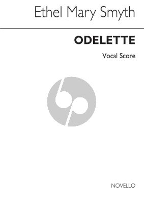 Smyth Odelette for Mezzo Soprano or Baritone Voice-Piano (Vocal Score)