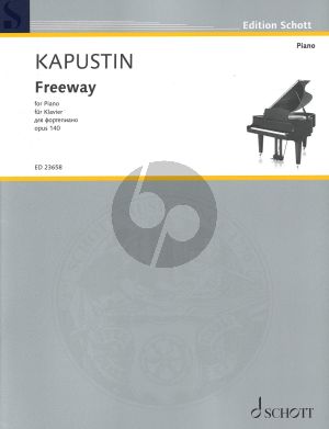 Kapustin Freeway Op.140 for Piano