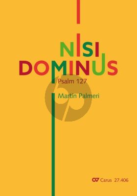 Palmeri Nisi Dominus Psalm 127 Sopran solo, SATB, Bandoneon (Akkordeon), Pfte, 2 Vl, Va, Vc, Cb (Partitur)