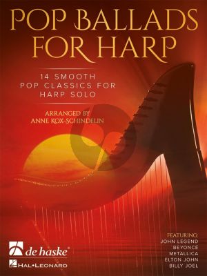 Pop Ballads for Harp (14 smooth pop classics) (arr. Anne Kox-Schindelin)