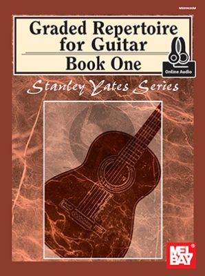 Album Graded Repertoire Pieces Vol.1 for Guitar Book with Audio Online (Edited by Stanley Yates)