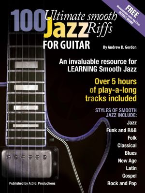 Gordon 100 Ultimate Smooth Jazz Riffs for Guitar Book/Downloadable mp3 files