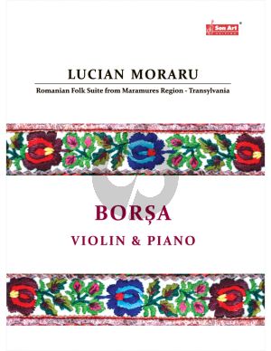 Moraru Borsa for Violin and Piano (Score and Part) (Romanian traditional music)