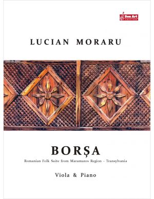 Moraru Borsa for Viola and Piano (Score and Part) (Romanian traditional music)
