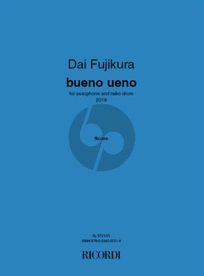 Fujikura Bueno Ueno Saxophone and Taiko Drum