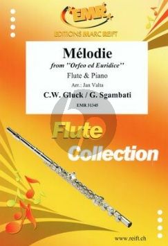 Gluck Mélodie from Orfeo ed Euridice for Flute and Piano