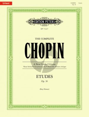 Chopin Etudes Op. 10 Piano solo (edited by Roy Howat)