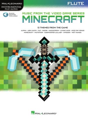 Minecraft – Music from the Video Game Series for Flute (Hal Leonard Instrumental Play-Along) (Book with Audio online)