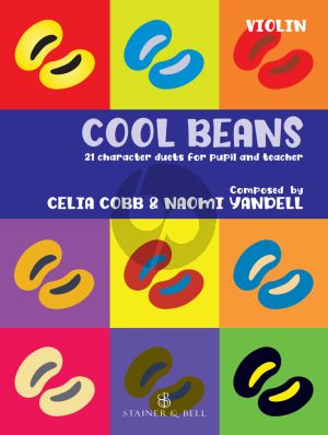 Cobb-Yandell Cool Beans Violin Duets (21 character duets for pupil and teacher)