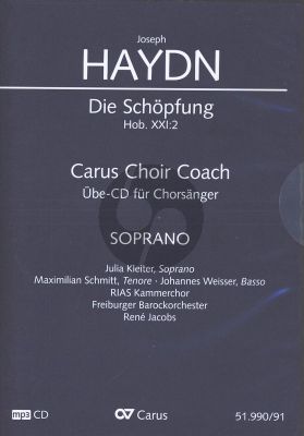 Haydn Die Schopfung Hob.XXI:2 Soli-Chor-Orch. Sopran Chorstimme MP3-CD (deutsch) (Carus Choir Coach)