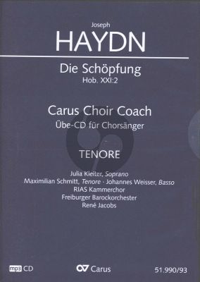 Haydn Die Schopfung Hob.XXI:2 Soli-Chor-Orch. Tenor Chorstimme MP3-CD (deutsch) (Carus Choir Coach)