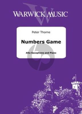 Thorne Numbers Game for Alto Saxophone and Piano