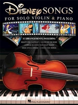 Disney Songs for Solo Violin and Piano