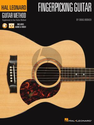 Boduch Hal Leonard Fingerpicking Guitar Method (Book with Online Video and Audio)